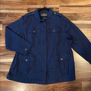 NWT Torrid Twill Anorak Stretch Knit size 3 3x 22 24